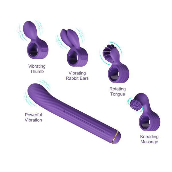 Вибратор Otouch Magic Stick S1 Plus - Purple SO9438