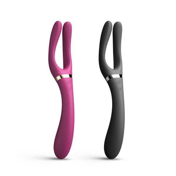 Вібратор-стимулятор Dorcel INFINITE JOY PLUM, багатофункціональний, унісекс SO7380