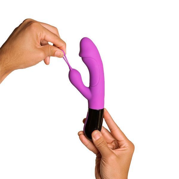 Вибратор-кролик Adrien Lastic Ares 2.0 с аккумулятором, с петелькой для пальца, перезаряжаемый SO6022