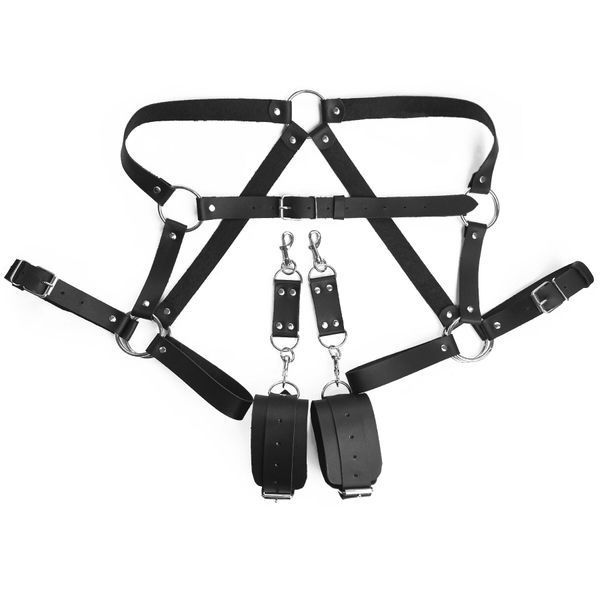 Бондажний набір Art of Sex &ndash; Bondage set Anasteisha L-2XL, чорний SO6697
