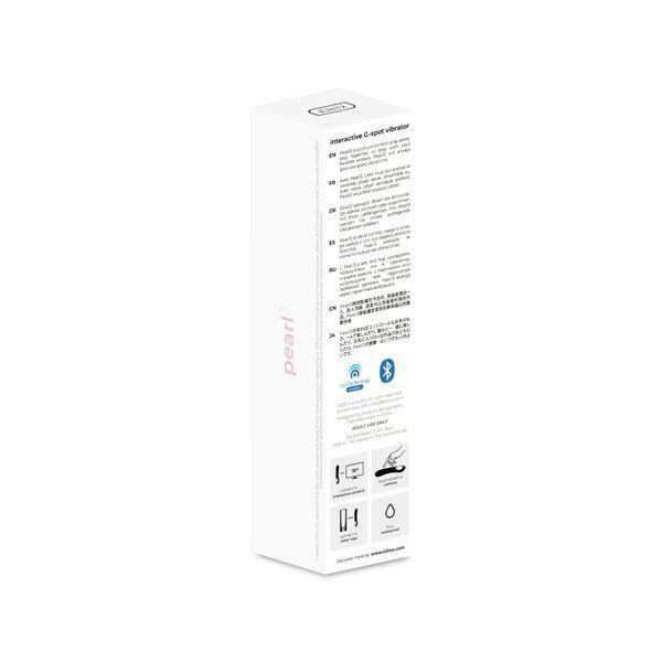 Интерактивный вибростимулятор точки G Kiiroo Pearl 3 Pink SO7675