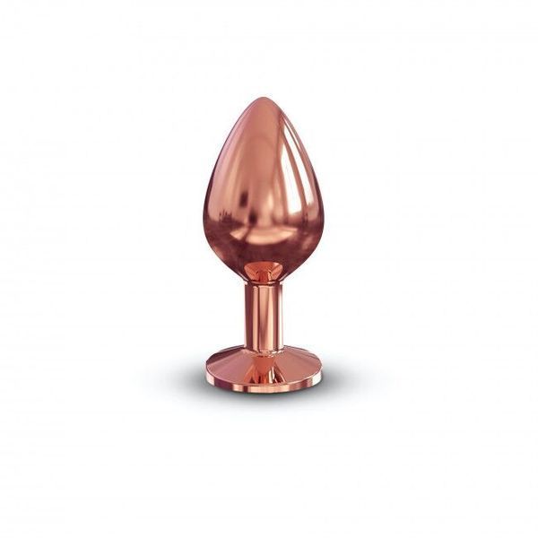 Металева анальна пробка із прикрасою у вигляді кристалу Dorcel - Diamond Plug M SO5531
