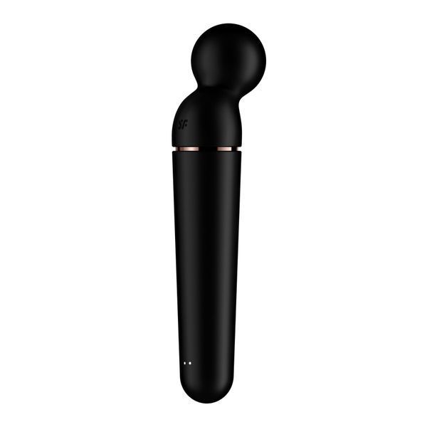 Вібромасажер Satisfyer Planet Wand-er Black/Rosegold, дуже потужний, бездротовий SO8782