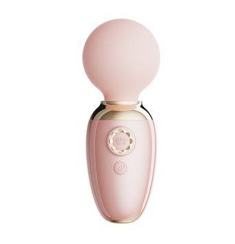 Смарт-вибромассажер Zalo &ndash; AVA Sakura Pink, 8 режимов, подогрев, очень мощный и компактный SO9552