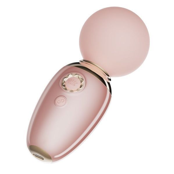 Смарт-вібромасажер Zalo AVA Sakura Pink з підігрівом SO9552