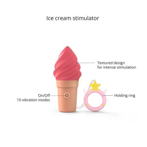 Вібратор-морозиво Love To Love CAND'ICE &mdash; RASPBERRY JOLLY SO6820
