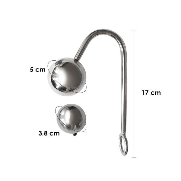 Бондажний набір із металевим анальним гаком №4 Art of Sex Blanca Bondage set with anal hook №4 SO9794
