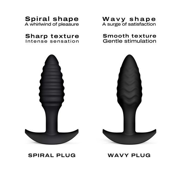 Анальная пробка Dorcel WAVY PLUG, диаметр 3 см, силикон SO8288