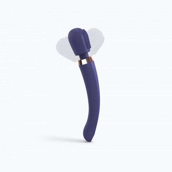 Вібромасажер з силіконовою щіточкою Love to Love Brush Crush &ndash; Midnight Indigo SO5533