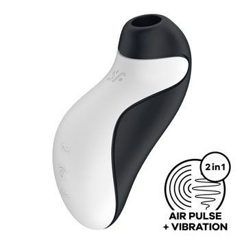 Вакуумный стимулятор с вибрацией Satisfyer Orca SO8401