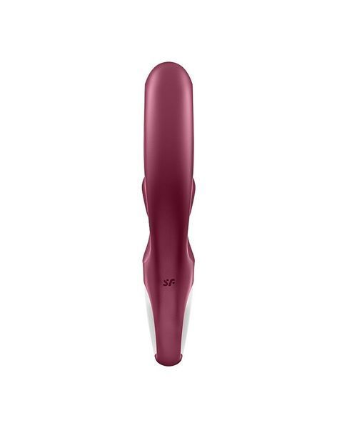 Вибратор-кролик Satisfyer Love Me Red, гибкий, отросток с тройным кончиком SO7778