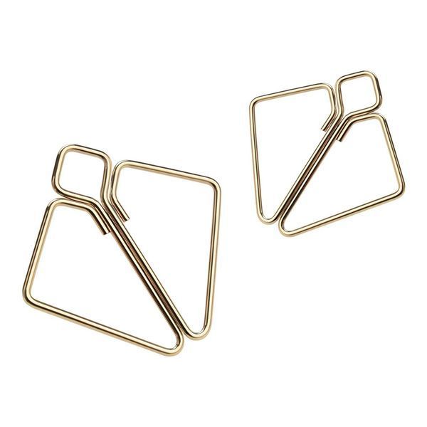 Зажимы для сосков с тяжелой подвеской LOCKINK Nipple Clamps with Heavy Pendant - Golden SX0844