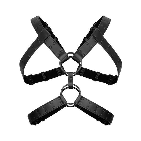 Портупея Bedroom Fantasies: Rocco Bondage Harness, черная SO8827
