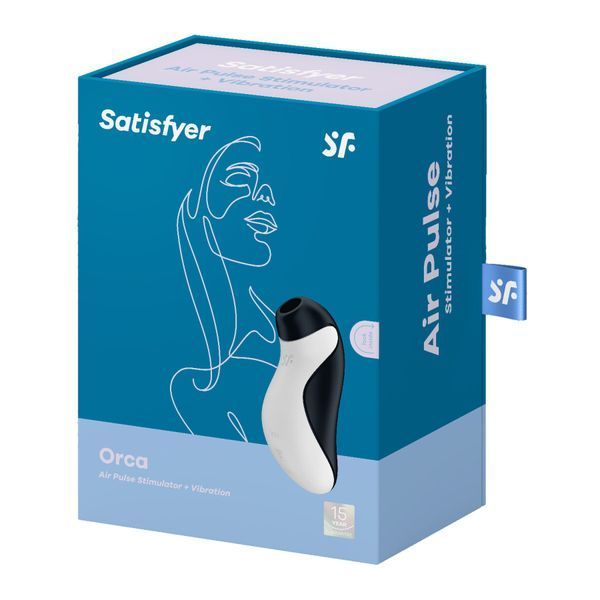 Вакуумний стимулятор з вібрацією Satisfyer Orca SO8401