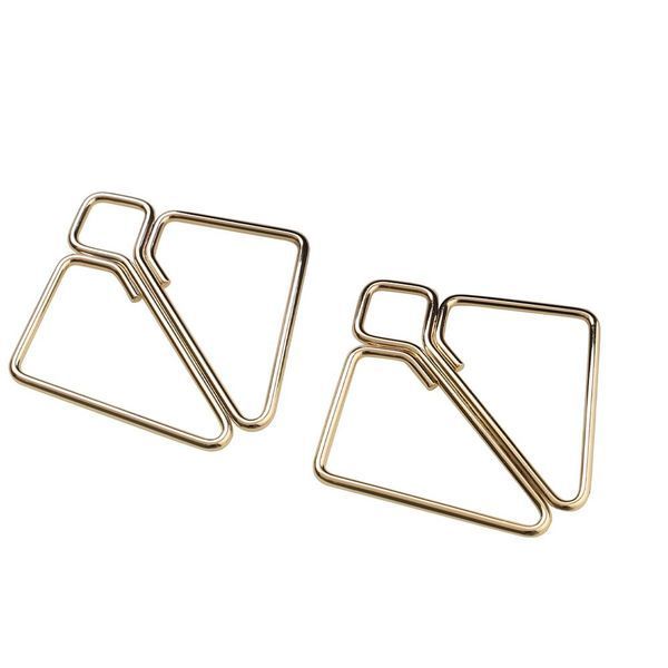 Зажимы для сосков с тяжелой подвеской LOCKINK Nipple Clamps with Heavy Pendant - Golden SX0844