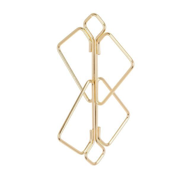 Зажимы для сосков с тяжелой подвеской LOCKINK Nipple Clamps with Heavy Pendant - Golden SX0844