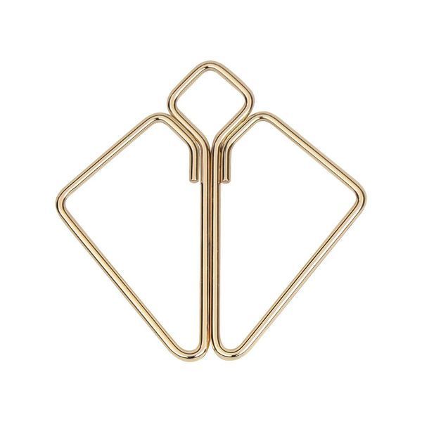 Зажимы для сосков с тяжелой подвеской LOCKINK Nipple Clamps with Heavy Pendant - Golden SX0844