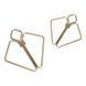 Зажимы для сосков с тяжелой подвеской LOCKINK Nipple Clamps with Heavy Pendant - Golden SX0844 фото 3