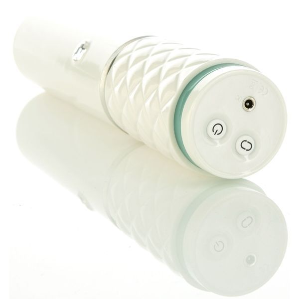 Роскошный вибратор-пульсатор с присоской Pillow Talk - Feisty Thrusting Vibrator Teal SO4535
