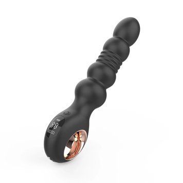 Анальний вібратор з пульсацією Loviss Thor Thrusting Anal Plug, 2 мотори SX3998
