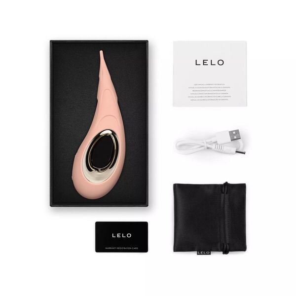 Клиторальный вибратор LELO DOT Cruise Peach Please, точечная стимуляция, технология Infinite Loop SX3042