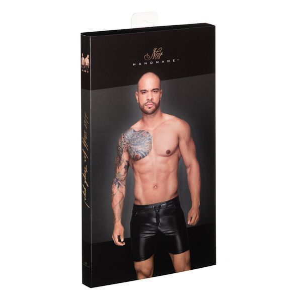 Мужские шорты с мокрым эффектом Noir Handmade H061 Powerwetlook shorts, XXL SX0107