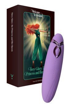 Мини-вибратор FairyGasm PleasureArrow violet SX0639