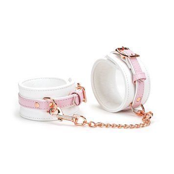 Поножі Liebe Seele White & Pink Fairy Leather Ankle Cuffs SX2828
