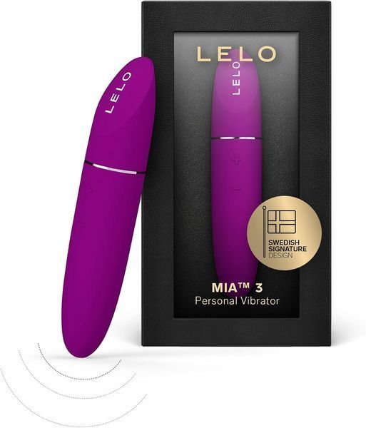 Шикарна віброкуля LELO Mia 3 Deep Rose SX2557