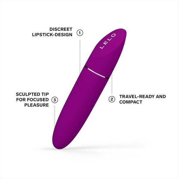 Шикарна віброкуля LELO Mia 3 Deep Rose SX2557