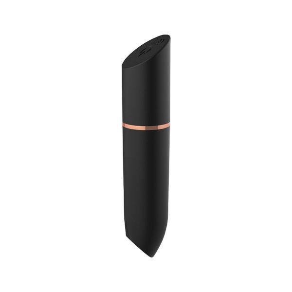Віброкуля у вигляді помади Adrien Lastic Rocket Black SO8206