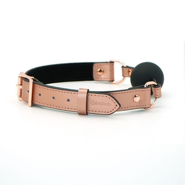 Кляп Liebe Seele Rose Gold Memory Ball Gag SO9493