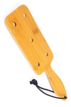Падл Fetish Tentation Paddle Wide and Short Bamboo, упакований у ПЕ пакет SO7010