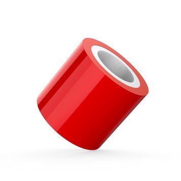 Скотч для бондажа Liebe Seele Bondage Tape Red 25м, не липнет к коже и волосам, без следов SO9526
