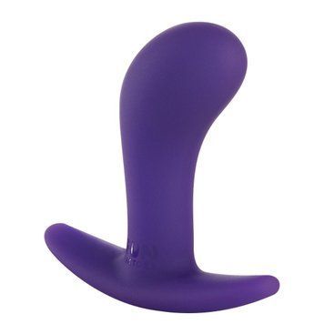 Анальная пробка Fun Factory BOOTIE, S, фиолетовая, диаметр 2,8 см, тонкий ограничитель SX1002