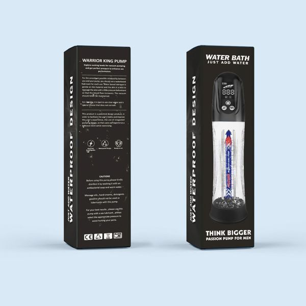 Автоматична гідропомпа 2в1 (вода/повітря) Water Bath з LED-дисплеєм, 2 режими SX1636