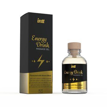 Массажный гель для интимных зон Intt Energy Drink (30 мл) разогревающий SO2926