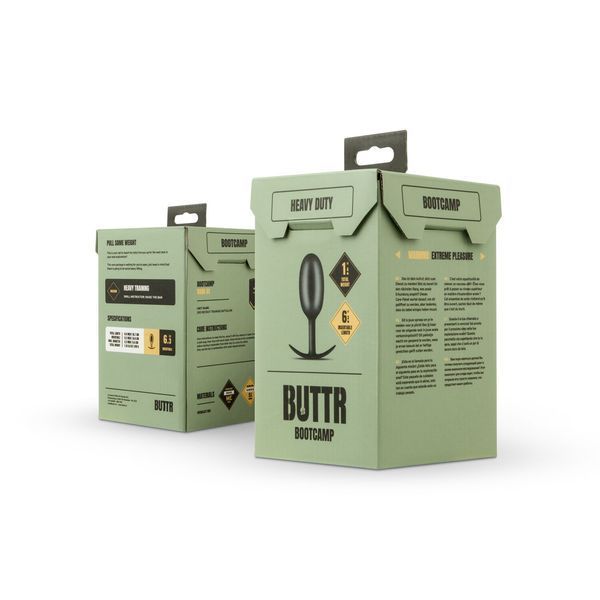 Анальна пробка BUTTR - Heavy Duty Weighted Butt Plug SX2202