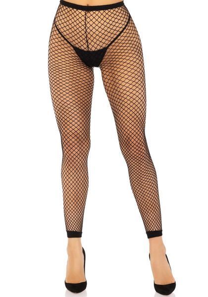 Колготки без стопи Leg Avenue Industrial Net One Size чорні SX1053