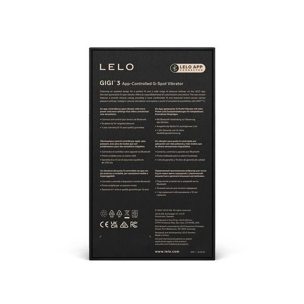 Вібратор точки G LELO GIGI 3 Powder Blue SX2560