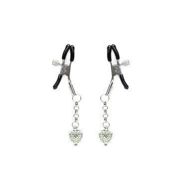 Зажимы для сосков Liebe Seele Glow-in-dark Nipple Clamps Green SX1682
