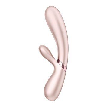 Смарт вібратор-кролик із підігрівом Satisfyer Hot Lover Nude SO5543