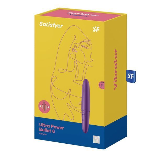 Минивибратор Satisfyer Ultra Power Bullet 6 Violet SO5433