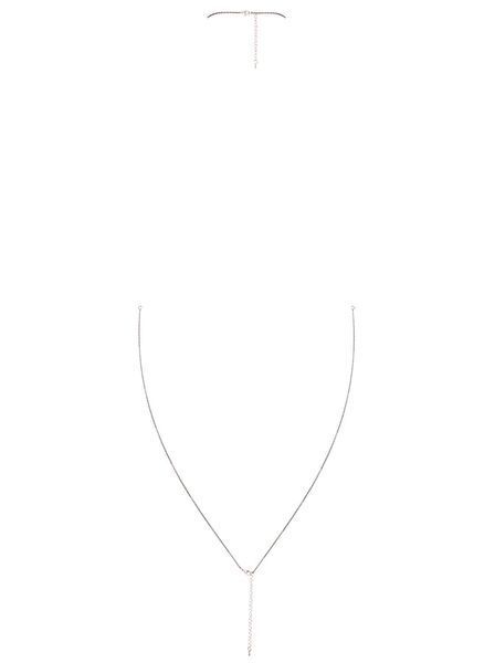 Ланцюжок для бюста з кулоном-зіркою Obsessive Bijou 902 SO7688