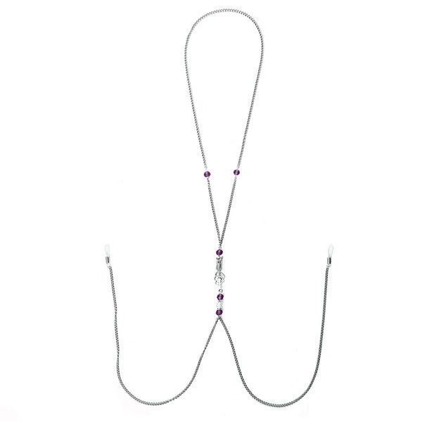 Прикраса для сосків Art of Sex - Nipple Clamps Arrow, колір фіолетовий SO5853