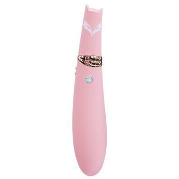 Вакуумный стимулятор с вибрацией CuteVibe Foxy Pink SO7033