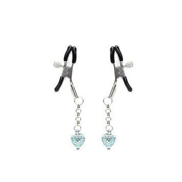 Зажимы для сосков Liebe Seele Glow-in-dark Nipple Clamps Light Blue SX1684