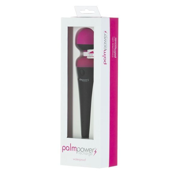 Вибромассажер PalmPower Recharge Pink, перезаряжаемый, гибкая головка, тревел-замок SO8902