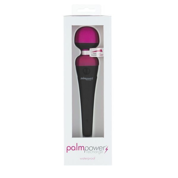 Вибромассажер PalmPower Recharge Pink, перезаряжаемый, гибкая головка, тревел-замок SO8902