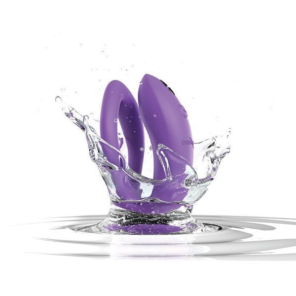 Смарт-вибратор для пар We-Vibe Sync O Light Purple, пульт ДУ SX0524